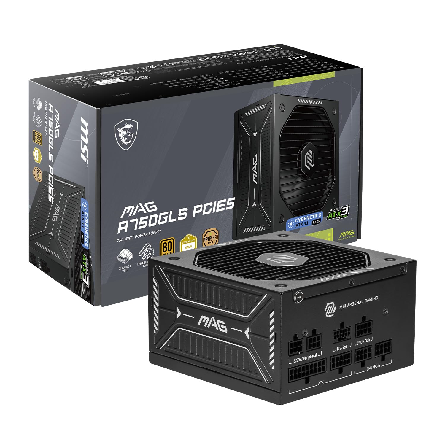 MSI MAG A750GLS PCIE5 product image